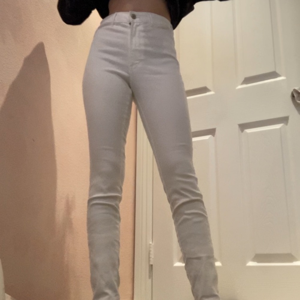 NWOT H&M Skinny Ankle White Jeans